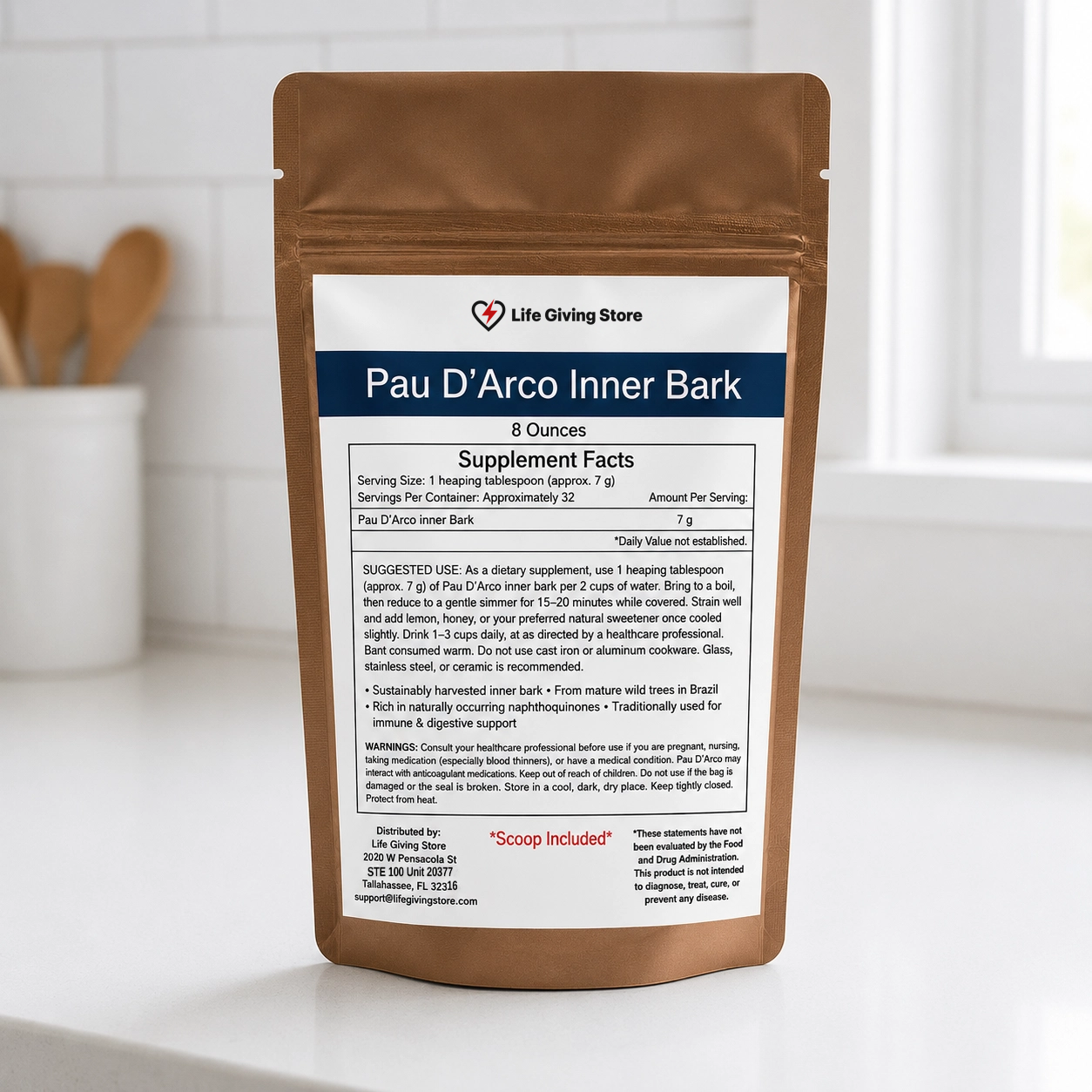 Pau D'Arco Inner Bark lifestyle