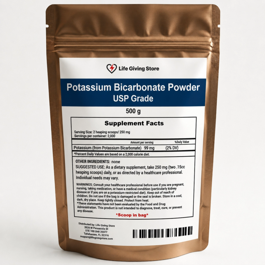 Potassium Bicarbonate Powder – USP Grade