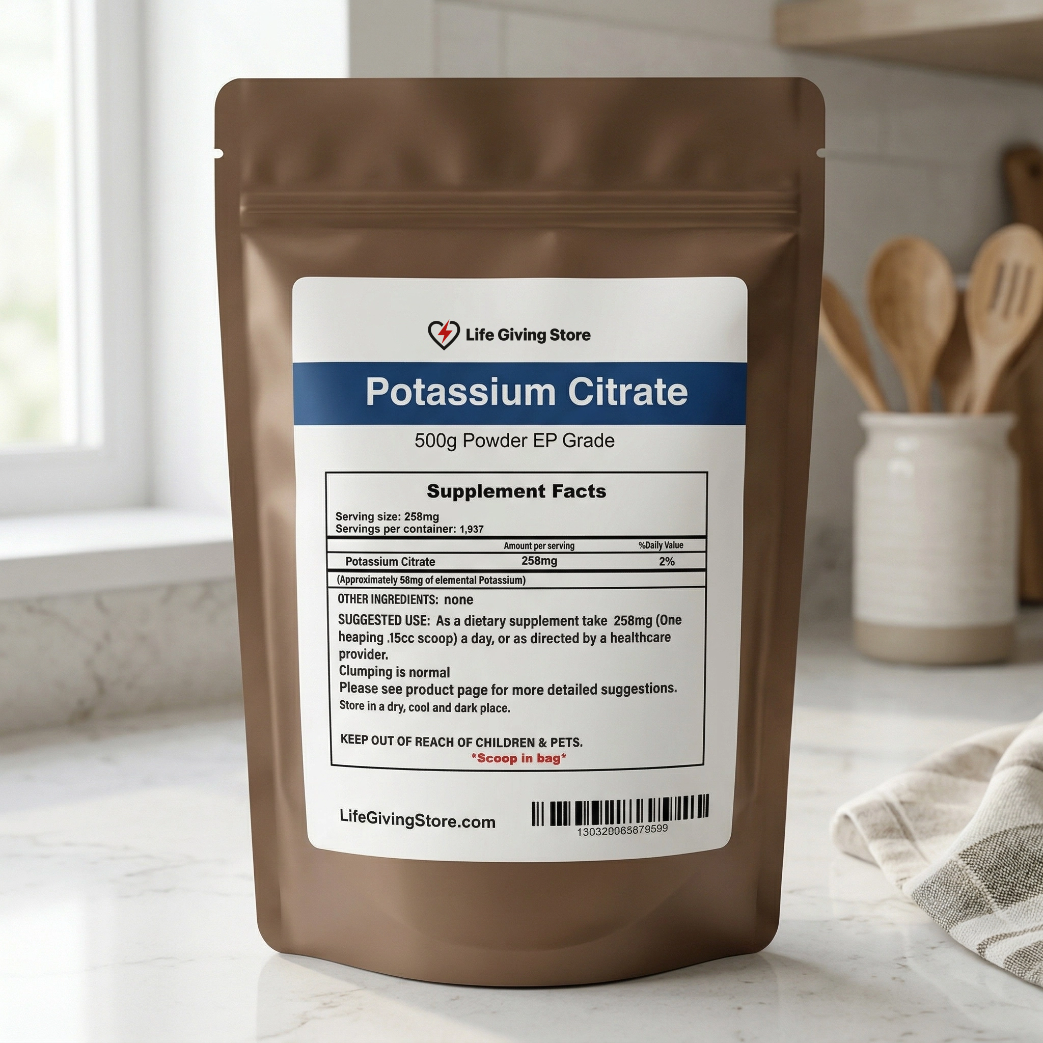 potassium citrate powder EP grade