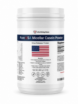 Pure USA Micellar Casein Powder hero