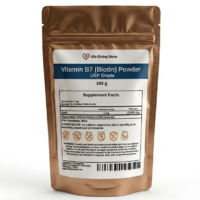 Vitamin B7 (Biotin) Powder – USP Grade