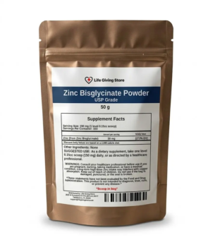 zinc bisglycinate powder USP grade main