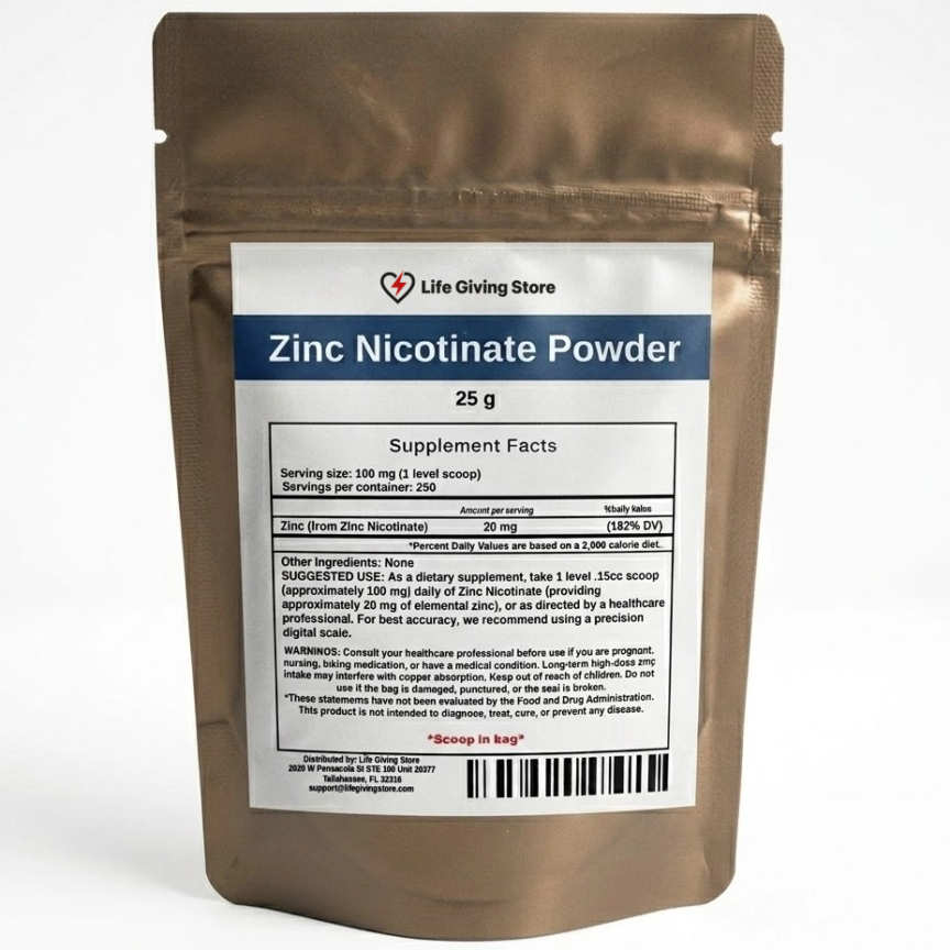 Zinc Nicotinate Powder